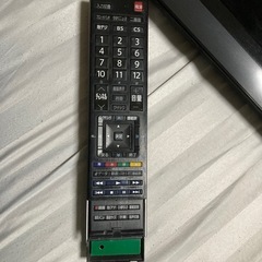 テレビ　
REGZA42型の画像