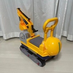 ショベルカー　おもちゃの画像