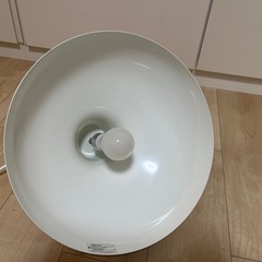 【お譲りします】無印良品 シーリングライト/アルミシェード/白
 の画像