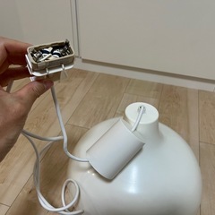 【お譲りします】無印良品 シーリングライト/アルミシェード/白
 の画像