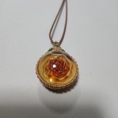 硝子アート作品花玉です。の画像