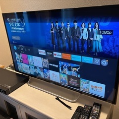 ※やりとり中　テレビ(Fire TVStickつき)、テレビ台込み　BRAVIA KJ-40W700C [40インチ]の画像