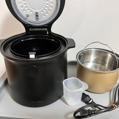 ロカボ　炊飯器　2022年製　5.5合　美品の画像