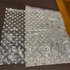 収納ケース　圧縮袋２枚の画像