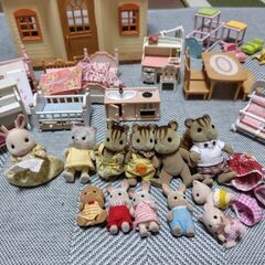 シルバニアファミリーセットの画像