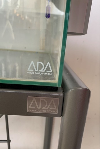 旧ロゴ ADA60フラット水槽とガーデンスタンド