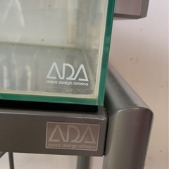 旧ロゴ ADA60フラット水槽とガーデンスタンドの画像