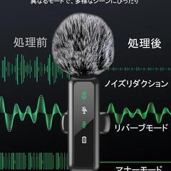BILIWAL ピンマイク ワイヤレス iPhone/iPad/PC対応の画像
