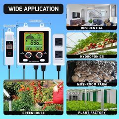【新品】CO2 コントローラー 二酸化炭素制御 昼夜検知の画像