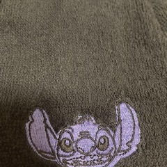 リロアンドスティッチ　ディズニー　サウナハット　黒　エイリアン　青　風呂　丁寧なの画像
