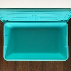 フタ付き 収納ボックス（その3） 衣装ケース プラスチック ストッカー 昭和レトロの画像