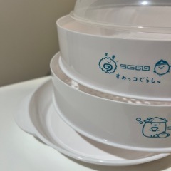 【新品未使用】すみっコぐらし 電子レンジ対応蒸し器の画像
