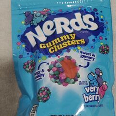 ナーズ グミクラスター ベリー&ベリー グミ アメリカ nerds お菓子  veryberry 1袋（2026.4賞味期限）  226gの画像