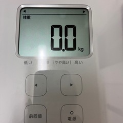【美品】オムロン体重計の画像