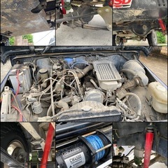 SUZUKI ジムニー　JA11 JA11V改　足回り公認済み　JIMNY カスタムパーツ多数‼️ クロカン　オフロード　パワーステアリング　デフロック　ベース車に‼️の画像