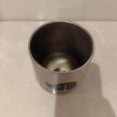 たっぷり入るステンレスコップの画像