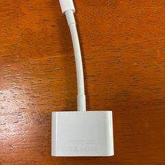 Apple Lightning - Digital AVアダプタ【純正】＆ＨＤＭＩケーブルの画像