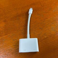 Apple Lightning - Digital AVアダプタ【純正】＆ＨＤＭＩケーブルの画像