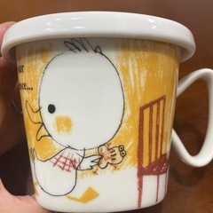 未使用　蓋付きマグカップの画像