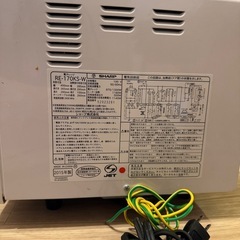 SHARP 2015年製 500W　電子レンジ　　の画像