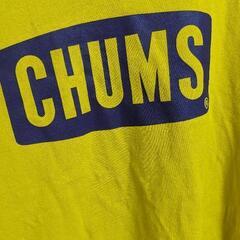 CHUMS　チャムス　Tシャツ　Lサイズ　アウトドア　ファッション　キッズ　ジュニア　黄色　イエロー　古着の画像