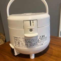 Panasonic 炊飯器 2012年製の画像