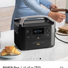 eco flow  River proエコーフロー　リバープロの画像