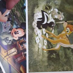 ディズニー原画みたいなポスターの画像
