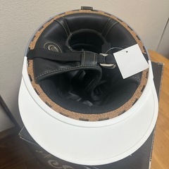 ヴィンテージ コルク半 ヘルメットの画像