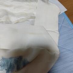 訪問着と単衣の地模様無地の画像