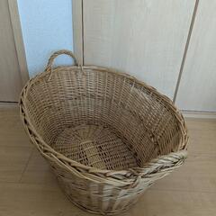 藤　カゴ　かご　籠　ラフィア　収納　収納ボックス　藤カゴ　の画像