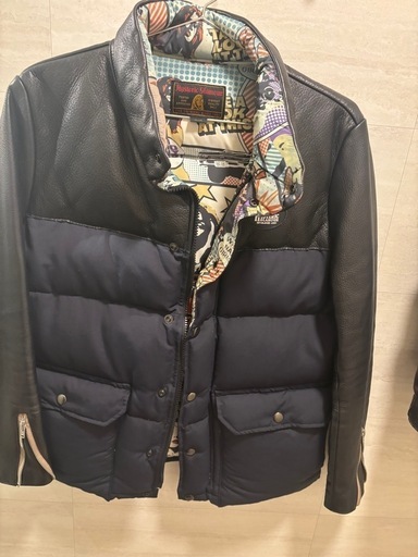 Hysteric Glamour　コミック柄ダウン