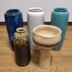 花瓶　花器　5点セットの画像