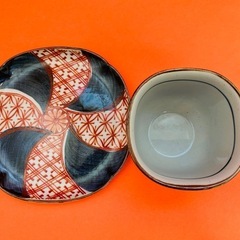 愛陶 古染祥瑞 カップ&ソーサー 2客セット 碗皿 和柄 コーヒーカップの画像