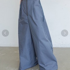 vacancy ZIPハイウエストワイドパンツ　ヴァカンシーの画像