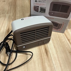人感センサー付 パーソナルセラミックヒーターの画像