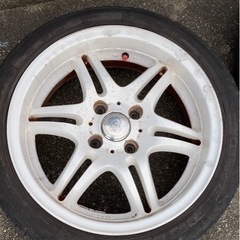 15インチ アルミホイール 4本セット PCD4x100の画像