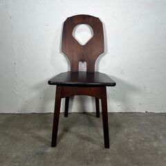 『民芸家具』ダイニングチェア リビングチェア チェア 椅子 イス スツール 漆塗り 高級家具 RWcha91の画像