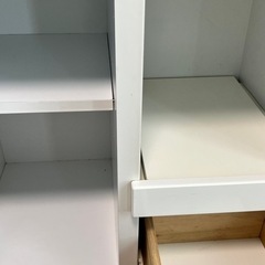 食器棚　ホワイトの画像