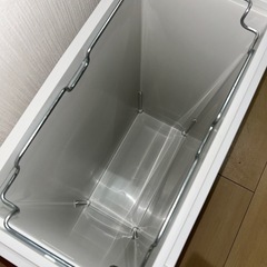 無印　ダストボックス　ゴミ箱　横開き蓋付きの画像