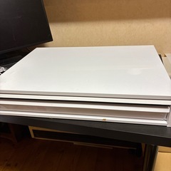 キッチン家電下ラック レンジ下収納ラック の画像