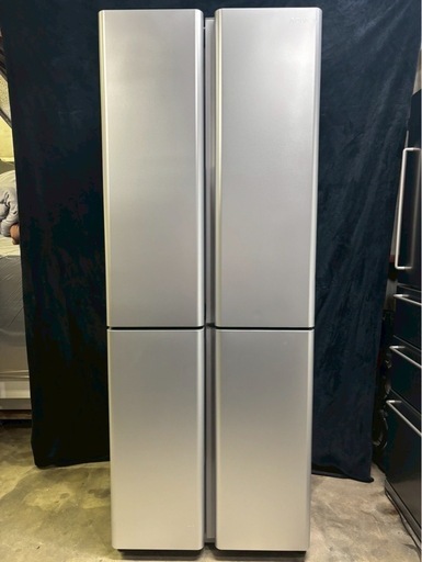 【成約済み】AQUA 冷蔵庫 AQR-TZ42M 4ドア 420L 観音開き プラグ割れ