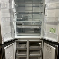 AQUA 冷蔵庫 AQR-TZ42M 4ドア 420L 観音開き プラグ割れの画像