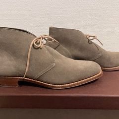 美品　Church's ベージュスエード チャッカブーツ　サハラ　SAHARAの画像