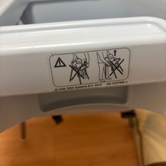IKEA アンティロープ　ハイチェア　子供椅子の画像