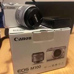 キヤノンミラーレス一眼　EOS M100の画像