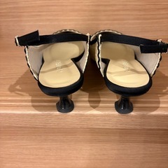 ルタロン　ウェーブトリムバックベルト　ポインテッドトゥサンダルの画像