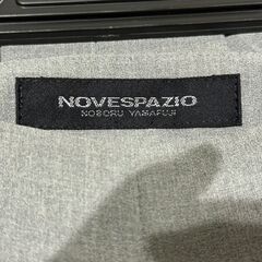 ◯【美品】NOVESPAZIO ノーベスパジオ セットアップ グレー 033-130032 サイズ38 033-110044 サイズ 38の画像