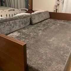 ソファーベッド　定価20万円　値下げ可能の画像