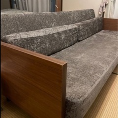 ソファーベッド　定価20万円　値下げ可能の画像